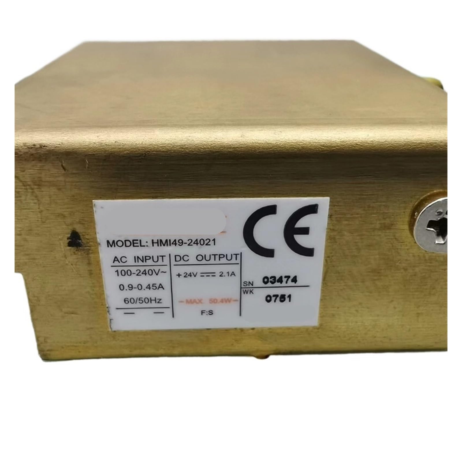 ZVQYSGIW 1pcs Power Supply 24V2.1A 49W HMI49-24021