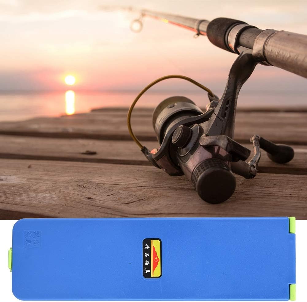 Foldable Double Sided Fishing Subline Box, Portable 2 Layer Subline Lines Fishing Hook Storage Case Container Organizer Holder Box Fishing Tackle Tool Storage Kit