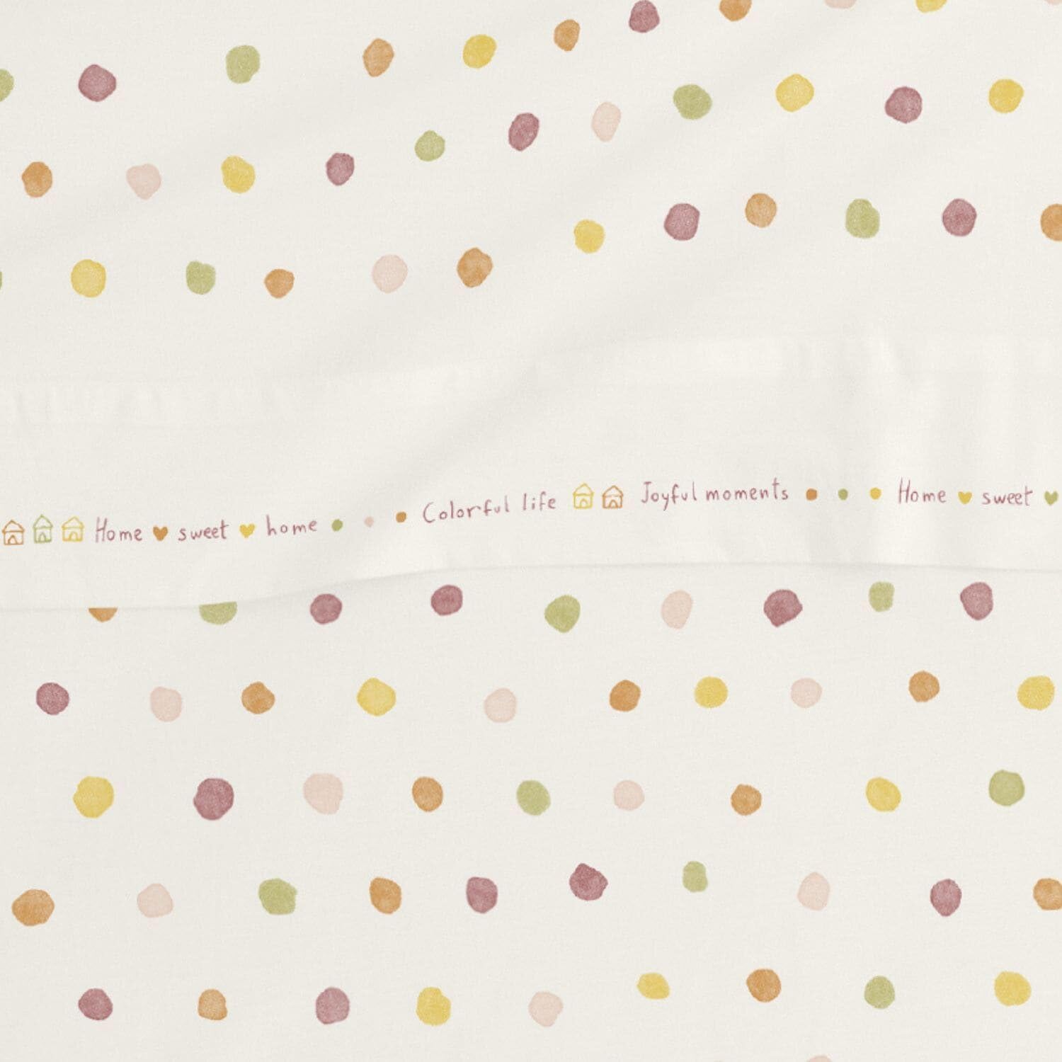 Burrito Blanco | Juego de sábanas Infantiles | Cama de 90cm. (+Medidas Disponibles) | Diseño 182 | Color Multi (90x190/200cm.)