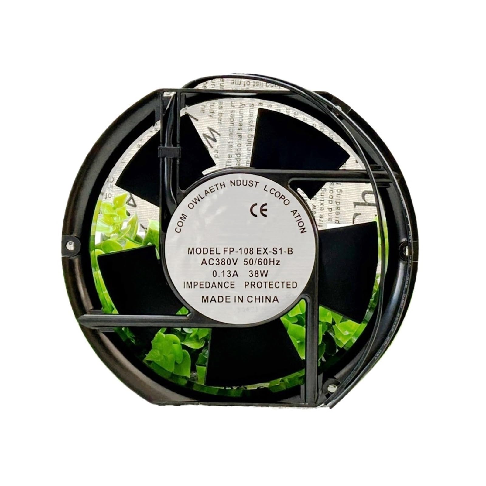 YLPWKMVZ Silent Axial Cooling Fan FP-108EX-S1-B 220V/240VAC 38W 0.22A