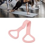 Graphique 8 Bande de fitness, corde de résistance élastique pour l'entraînement du bras, du dos, de la poitrine et de l'épaule, bande élastique pour le yoga, Pilates, entraînement à la barre, étirements et exercice à domicile