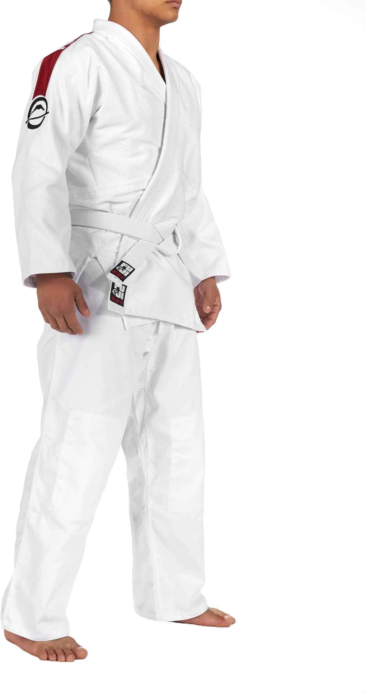 FUJI Single Weave Training Judo Gi Uniform - Kids & Adults Cotton Training Gi for Judo and Karate