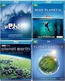 Blue Planet & Planet Earth 4-Volume BBC Blu-ray Collection Narrated by David Attenborough: Blue Planet: Seas of Life / Blue Planet II: Take a Deep Breath / Planet Earth: The Original Series / Planet Earth II