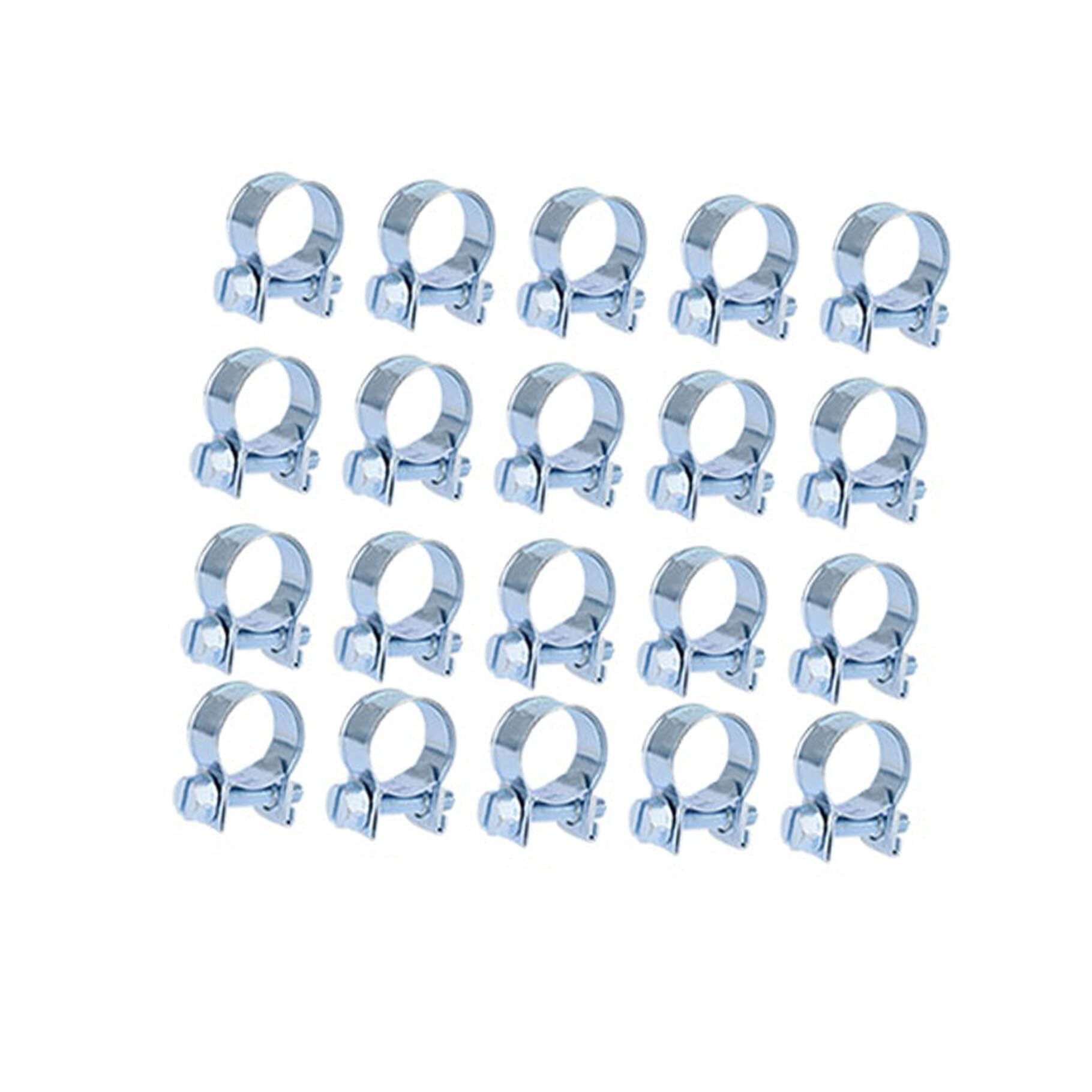 Snapklik.com : 20Pcs Hose Clamps 5/16 Inch Clamp Cinch Ring Crimp Pinch ...