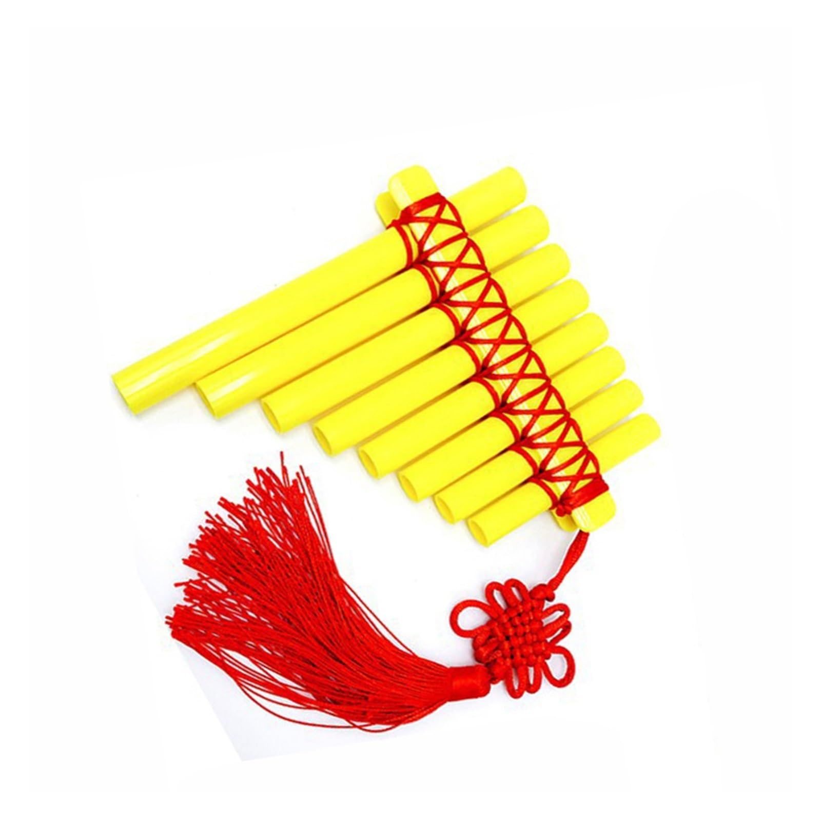 flauta De Pan Para Principiantes Flauta de pan de 8 tubos de resina plástica ABS hecha a mano para la escuela instrumentos musicales caseros para clases de música