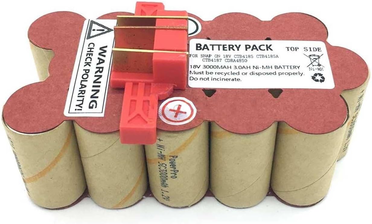 Seilylnak For Snapon 14.4V 3000mAh Ni MH Battery Pack CTB4145 CTB4147