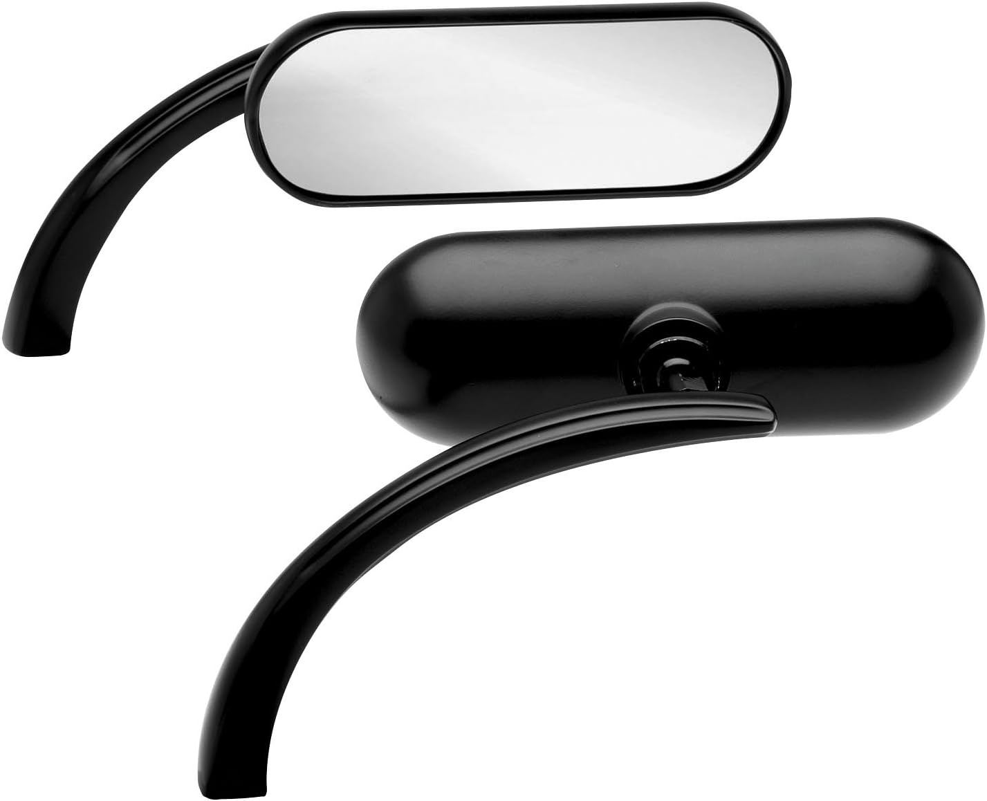 13-412 Micro Die-Cast fits Mini™ Oval Mirror - Left - Black