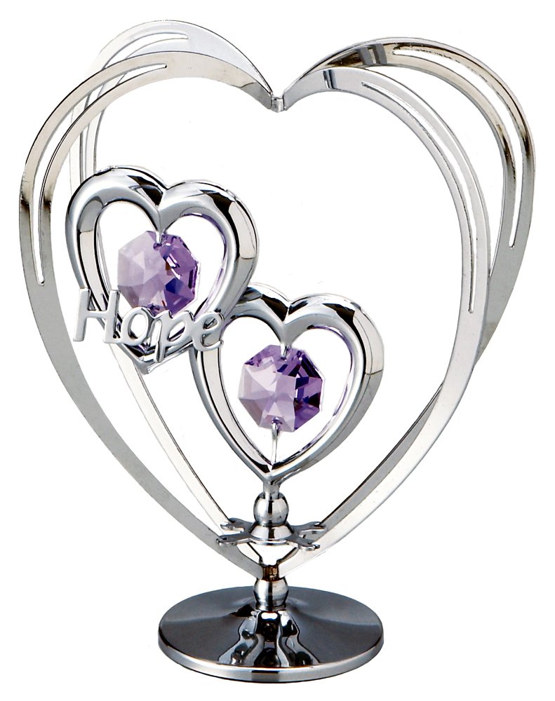 CRYSTOCRAFT Heart in Heart 850-106
