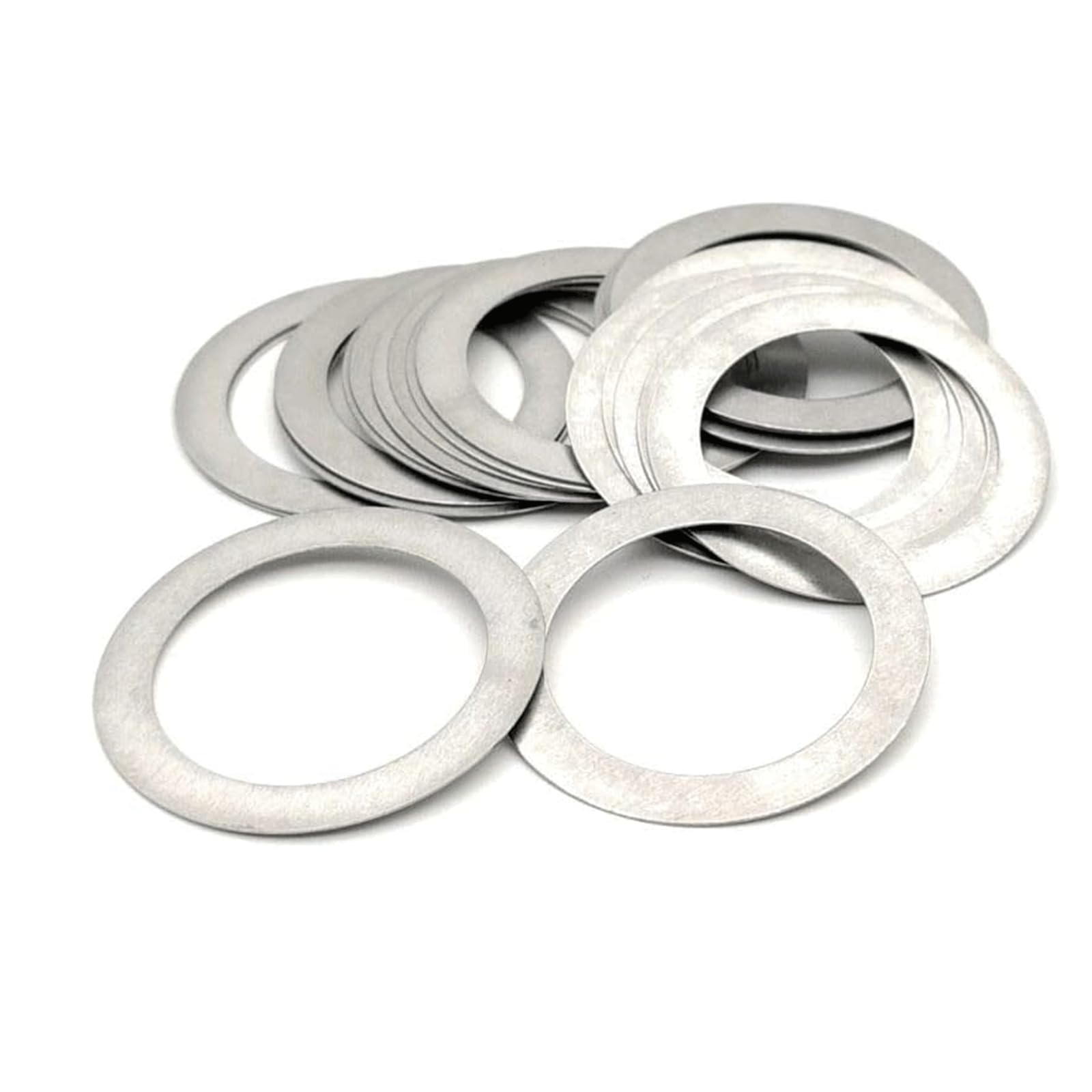 BKEKM Rondelle Piatte Spessore Acciaio Inossidabile 0,2 mm Guarnizione Ultra Sottile M3-m50 Spessore Sottile Sus304 Guarnizione Piatta Dura 100 Pezzi / 50 Pezzi