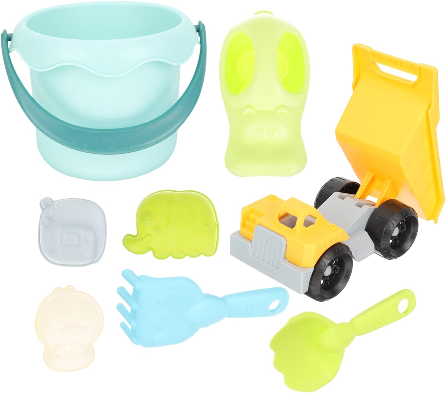 VICASKY 1 Set giocattoli da spiaggia stencil per bambini giocattolo per toys for giocattolo bambino toys giocattoli per bambini giocattolo di sabbia gioco d’acqua per bambini pp