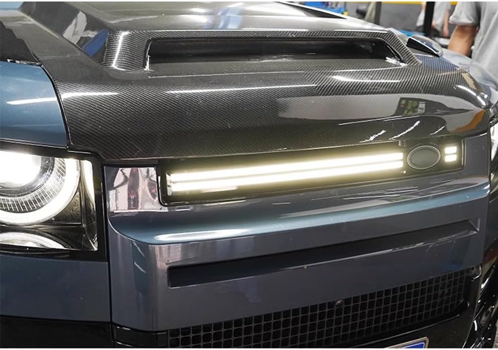 T T-ABC Light for Land Rover Defender 90 110 130 Accessories 2020-2023 (Grille Light (White))