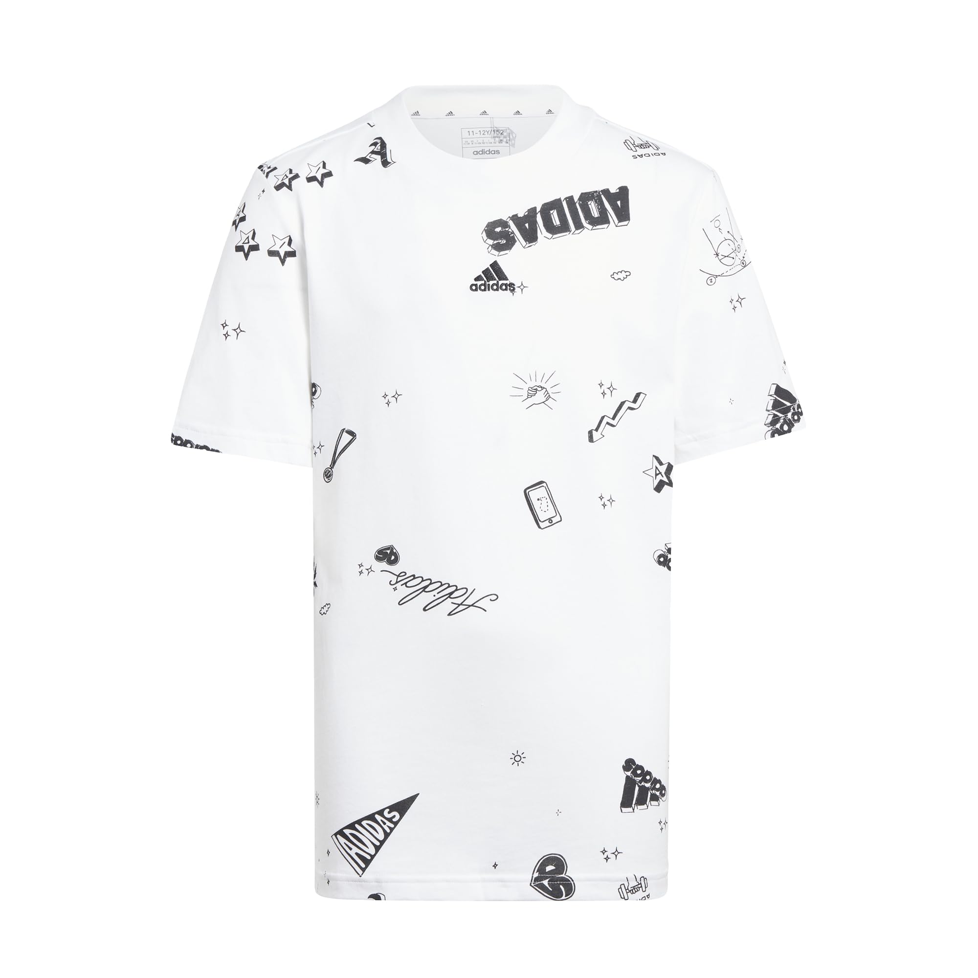 adidas J Bluv Q3 Aopt Camiseta Unisex bebé
