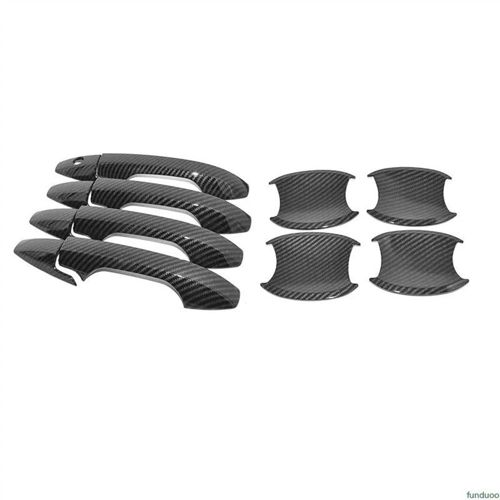 KJHOPY Car Parts ABS Door Handle Covers with Smart Entry Hole for CRV CR-V 2007 2008 2009 2010 2011 Exterior Door Handle(3)