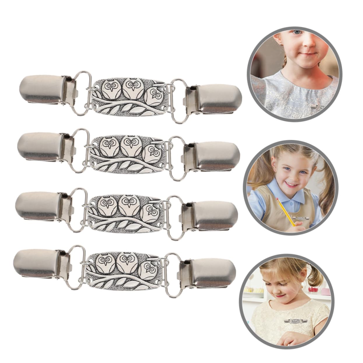 Healvian Brosche Schmuck Schals Vintage Kleiderclips Vintage Cardigan Clips Damen Kleiderclips Pullover Clips Für Cardigans Schal Clips Bunte Schal Cardigan Clips Hemd Clips