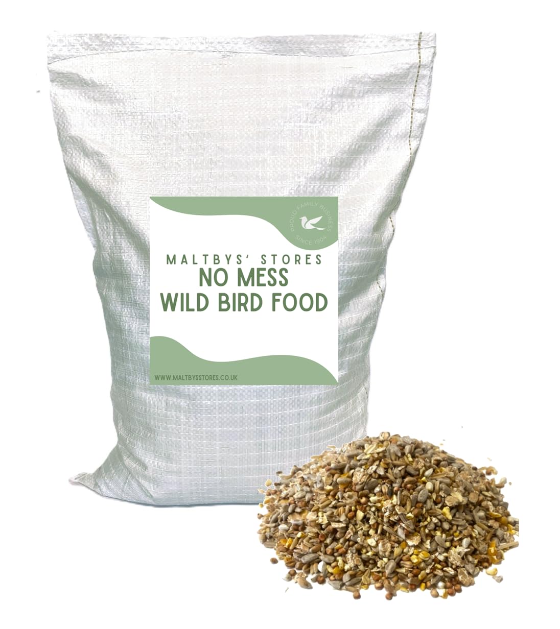 Maltbys' Stores 2.5 Litre (approx. 1.5kg) No Mess Wild Bird Food
