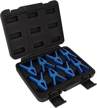 8Pcs Adjustable Fluid Line Stopper Kit, Fluid Line Stoppers, Impact Resistance, Wear Resistance, High Strength Sealing Cutoff Pliers for Brake Lines, Fuel Lines, Transmission