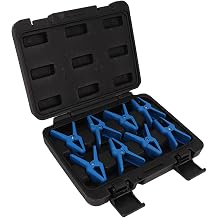 8Pcs Adjustable Fluid Line Stopper Kit, Fluid Line Stoppers, Impact Resistance, Wear Resistance, High Strength Sealing Cutoff Pliers for Brake Lines, Fuel Lines, Transmission