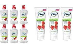 Tom's Children's Cavity Protection Fluoride Toothpaste & Rinse – Silly Strawberry