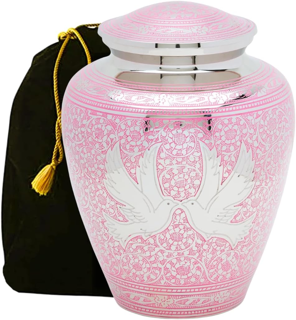 Pink Loving Dove Adult Urn