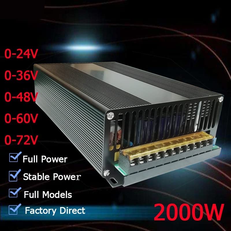 Alimentation variable 70V DC pour moteur et transformateur LED