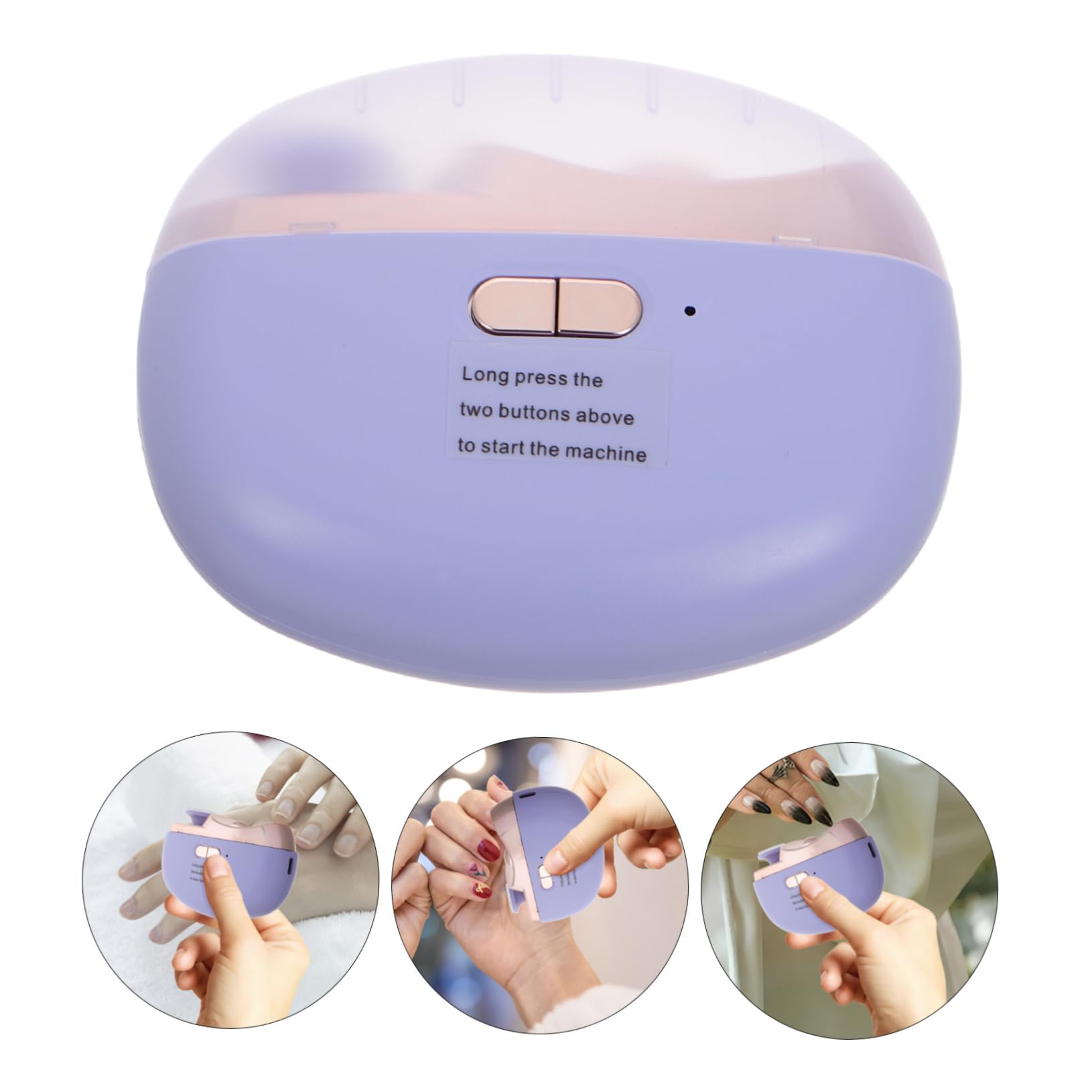 Cortador De Uñas Eléctrico Con Pulidora Para Manicura Profesional y Hogar