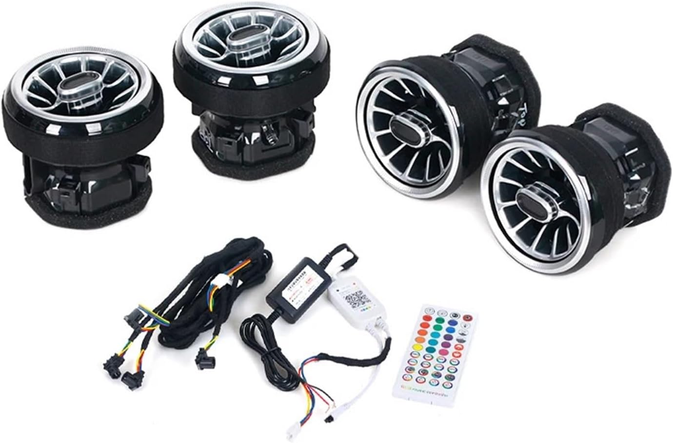 Car Front board Condition Vent Outlet Turbo Interior Trim Fit For GLK X204 2013-2017(B)