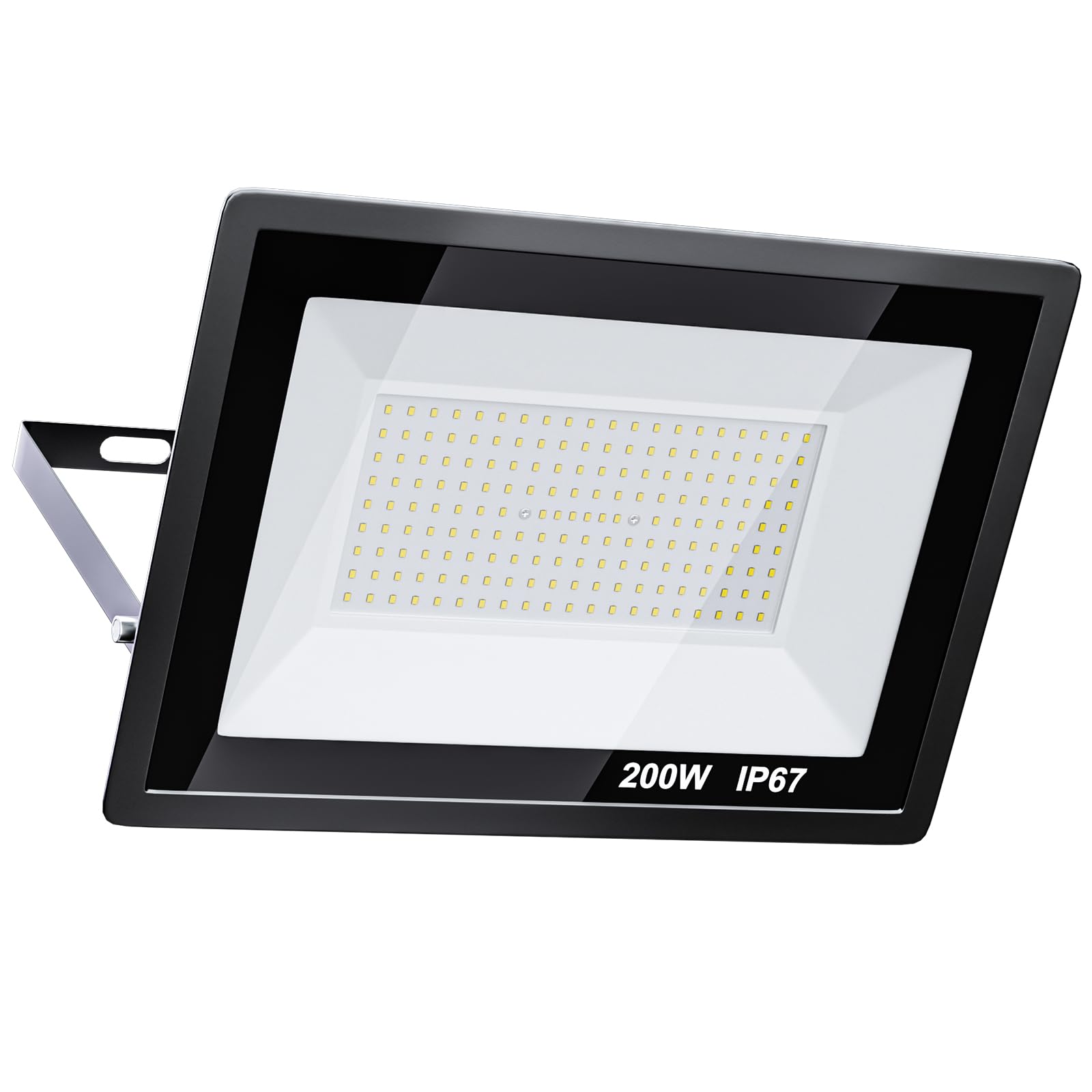 Ubanner 1pack LED Flood Light, Cool White 6000K, IP66 Waterproof Super Bright Work Light, 220V, Outdoor Floodlight for Yard, Garden, Garage, Lawn, Court…