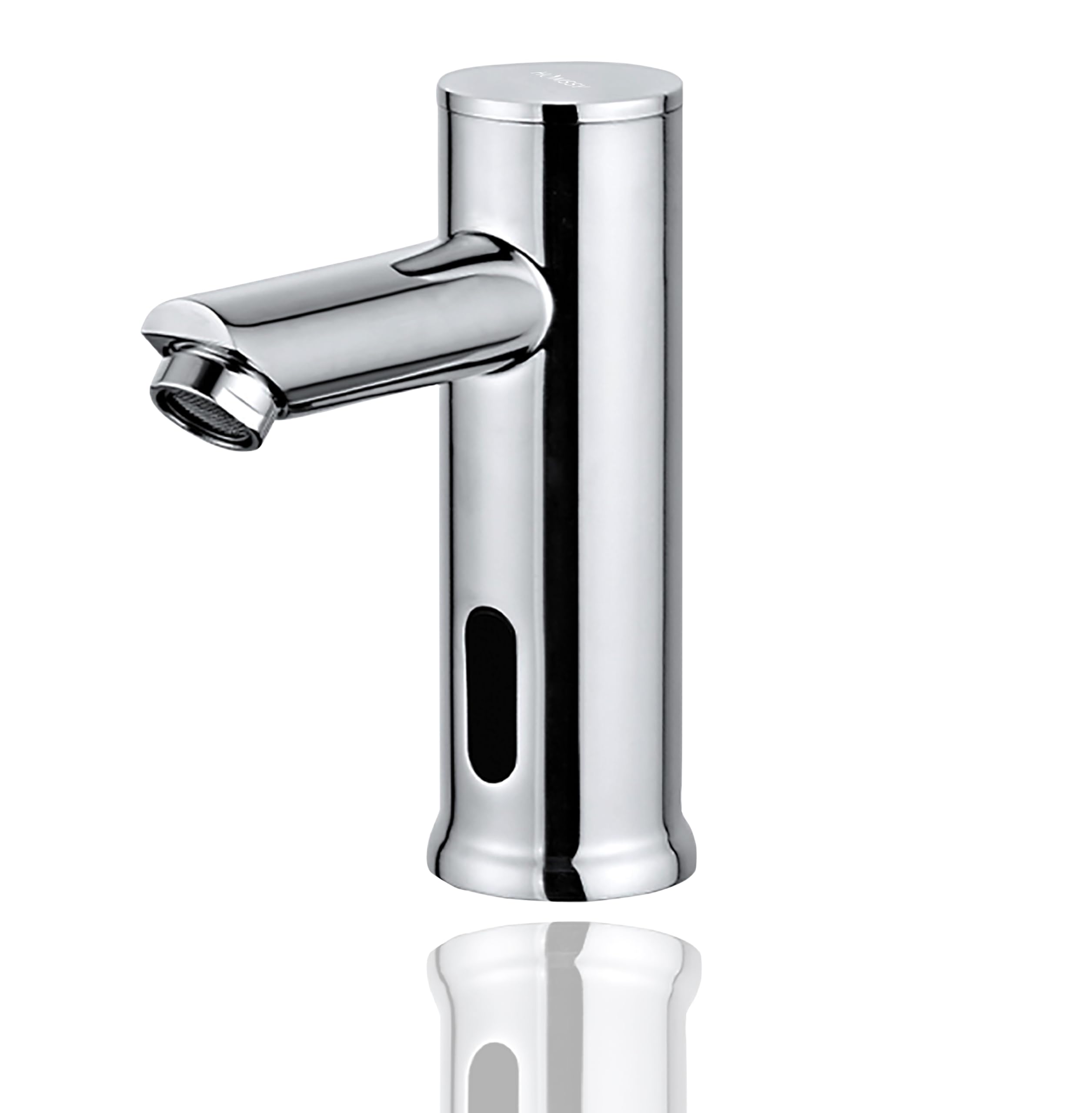 Grifo Electrónico Bajo con Sensor, Grifo Automático de 1 Agua, Sensor Infrarrojo sin Contacto, Mezclador de Agua Fría y Caliente, Latón Cromado Resistente (1 Agua)