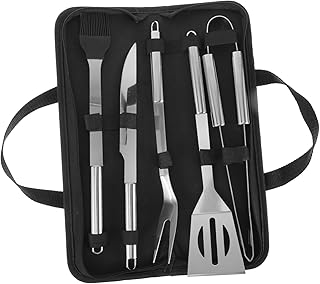 MUSISALY 1 Conjunto De Utensílios De Cozinha Para Acampamento Acessórios Para Churrasco Para Acampamento Ferramentas Ideais Para Churrasco Piquenique Ferramentas Para Churrasco Kit Aço