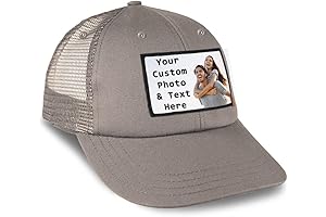 Personalize Mesh Trucker Patch Hats for Men: Express Yourself with Style