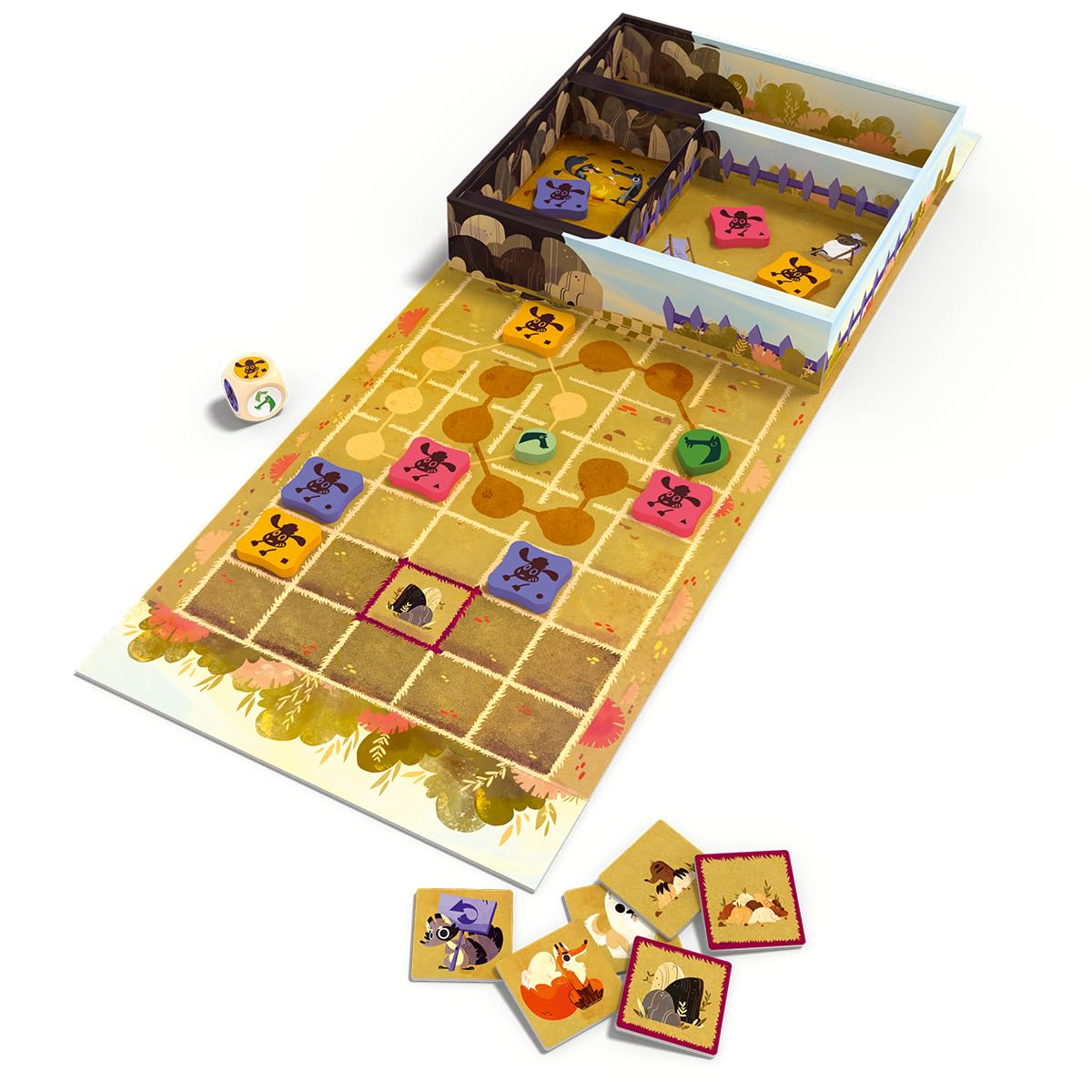 Asmodee - Gioco Da Tavolo Sheep Hop! - Salva Le Pecore Dai Lupi (Italiano)