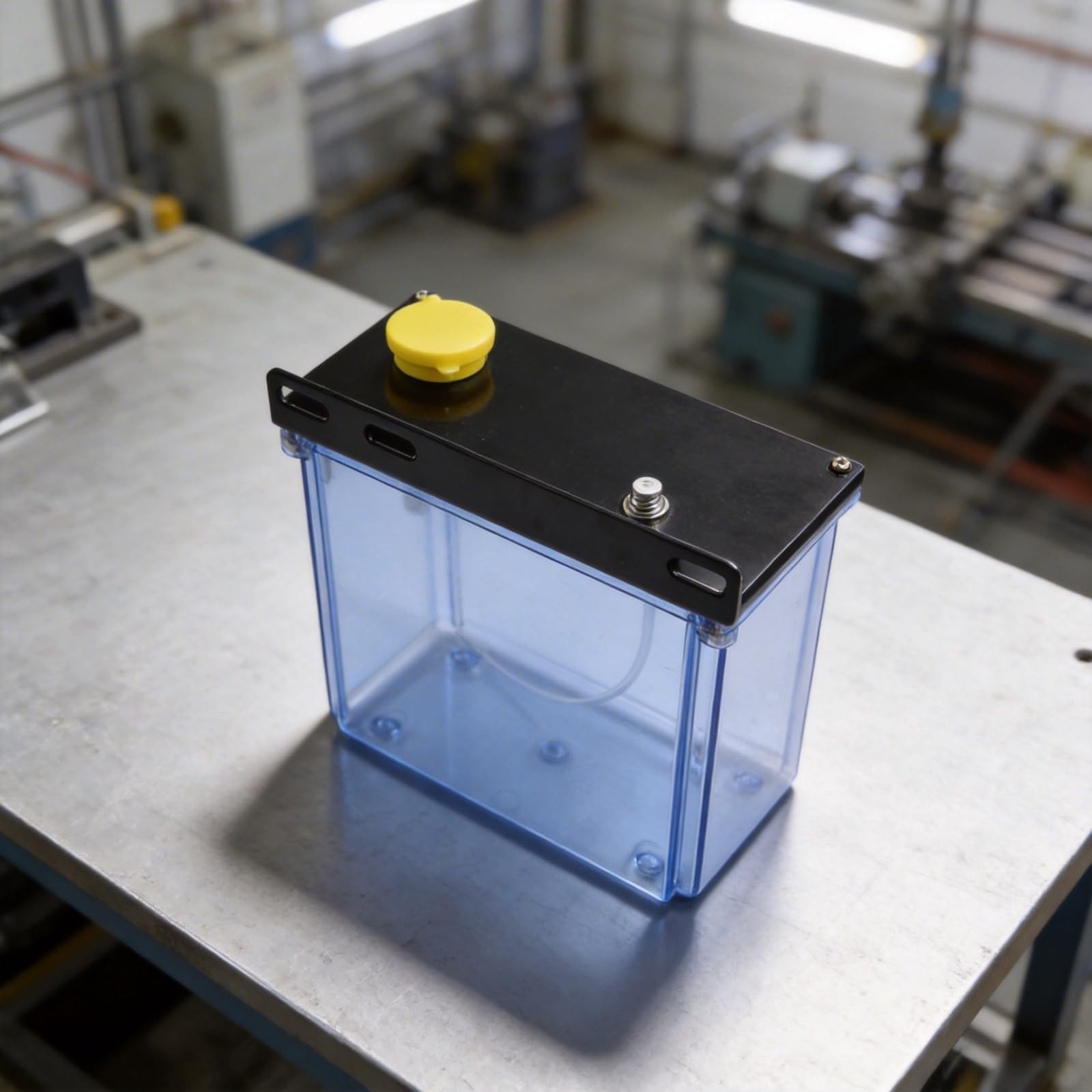 Caja de lubricación CNC de 3L con filtro para molino de torno