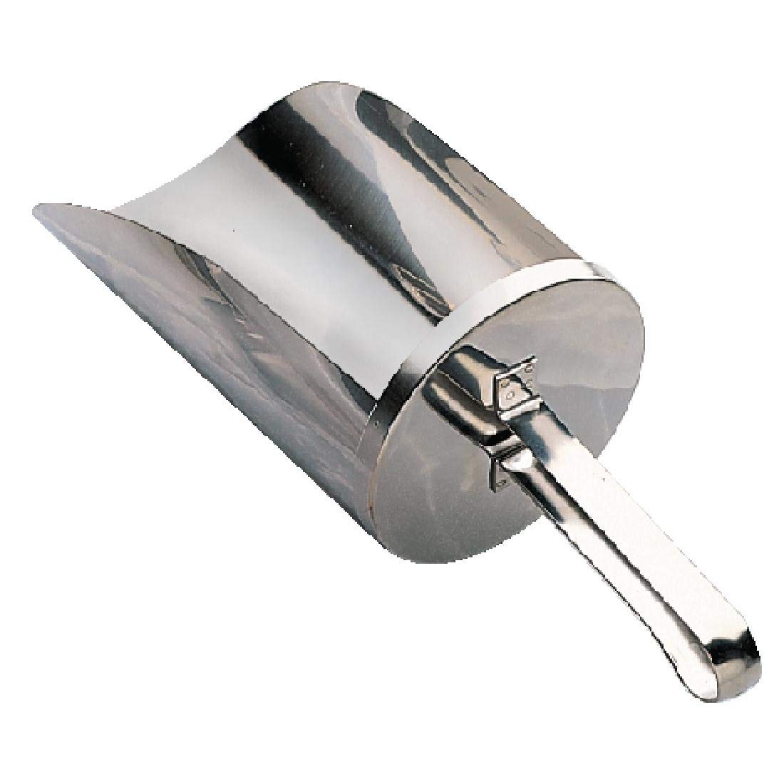 Vogue Stainless Steel Ice Scoop 1450ml - Multipurpose Scooper for Kitchen, Bar, Party, Wedding J181