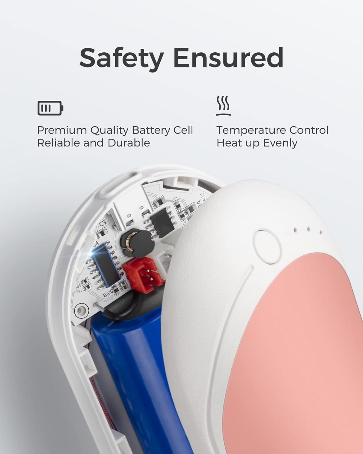 Încălzitor de mâini OCOOPA în timpul utilizării