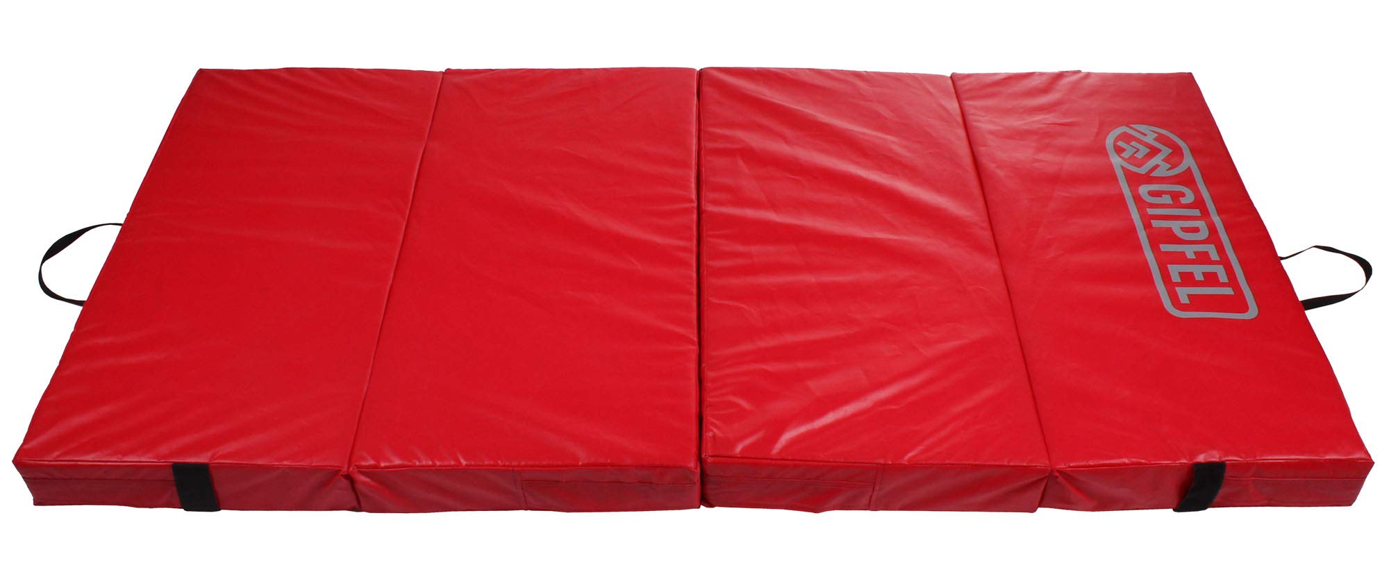 Summit Crash-Mat Foldable Gym Mat, red