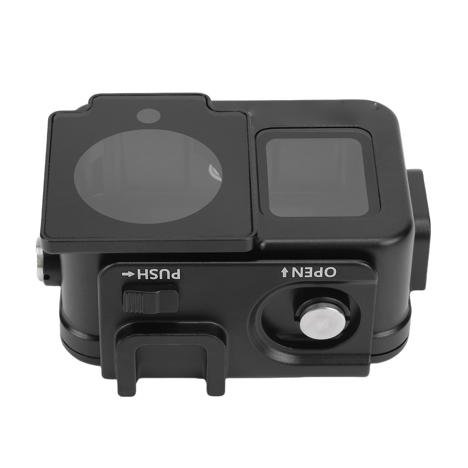 Fabater Copertura Protettiva per Fotocamera Subacquea, Elevata Trasparenza e Design a Guscio Rigido, per Esplorazione a profondità di 60 M, Struttura in Vetro di Alluminio, Adatta per Action 4/3/5 Pro