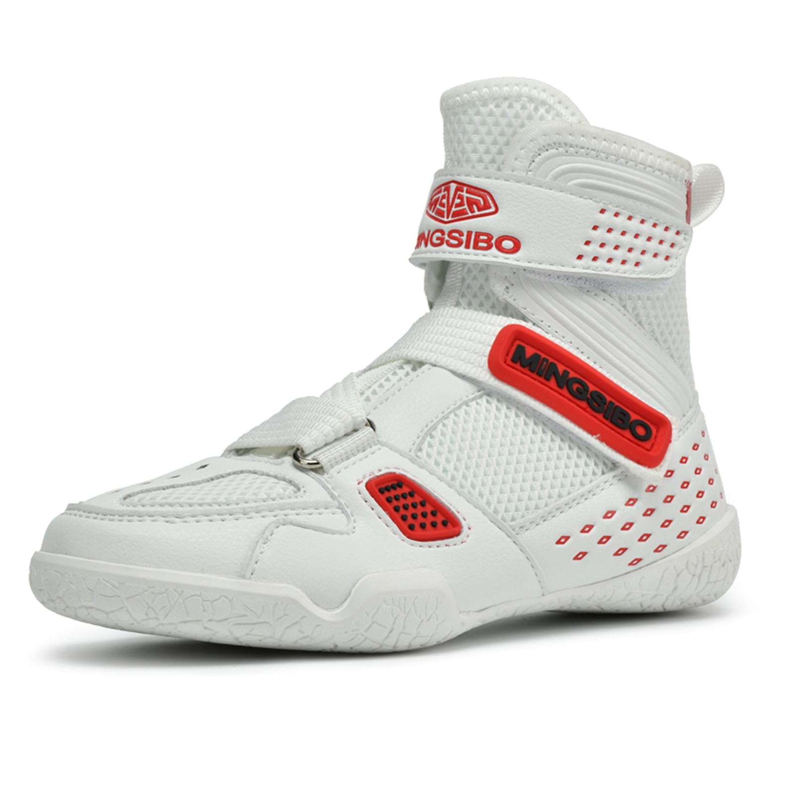 Boxe Scarpe per Bambini Wrestling Scarpe Wrestling Boxing Allenamento Scarpe Traspiranti Boxe Stivali