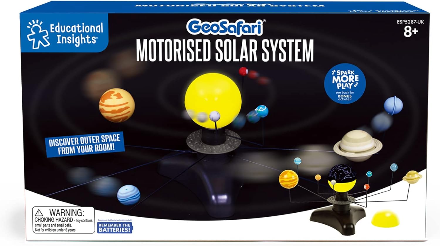 Learning Resources ESP5287-UK Geosafari Motorised Solar System