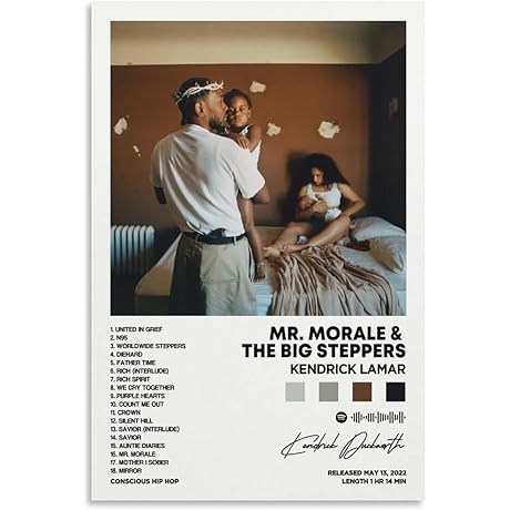 Mr. Morale & The Big Steppers Kendrick Poster