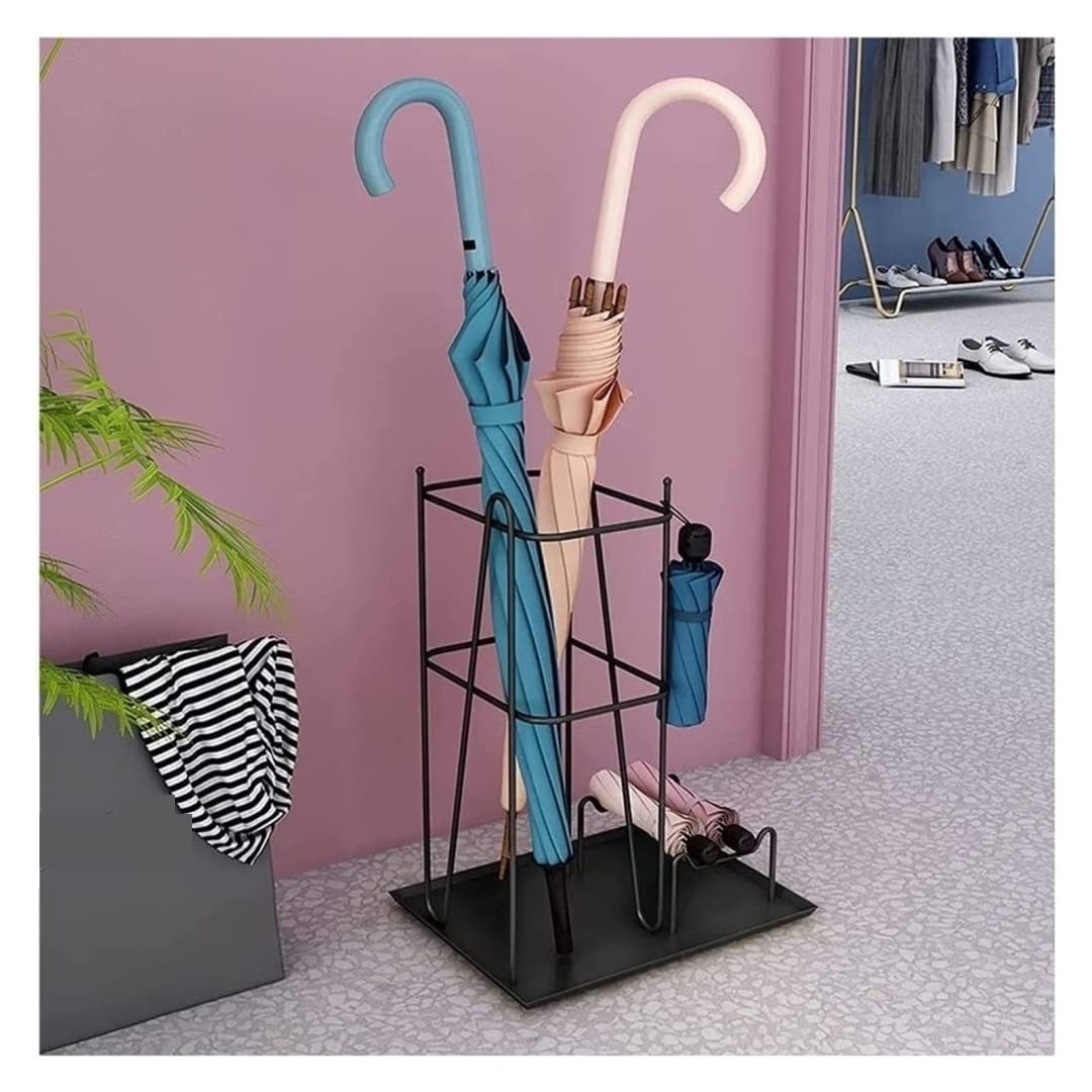 Porte-parapluie design scandinave en fer forgé pour la maison