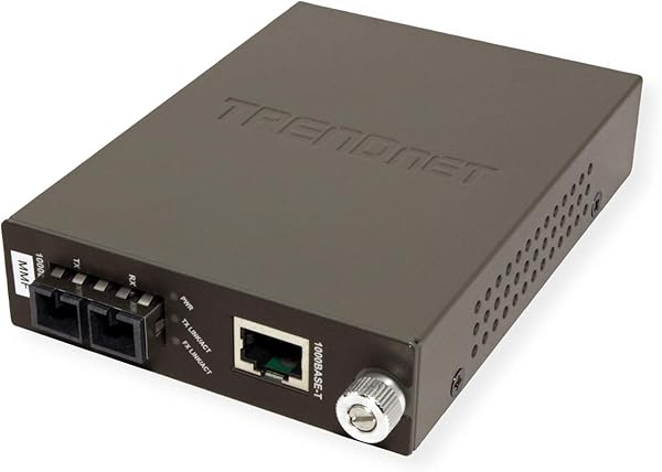 TRENDnet TFC 1000MSC Convertitore Intelligente in Fibra SC multi mode 1000Base T1000Base FX