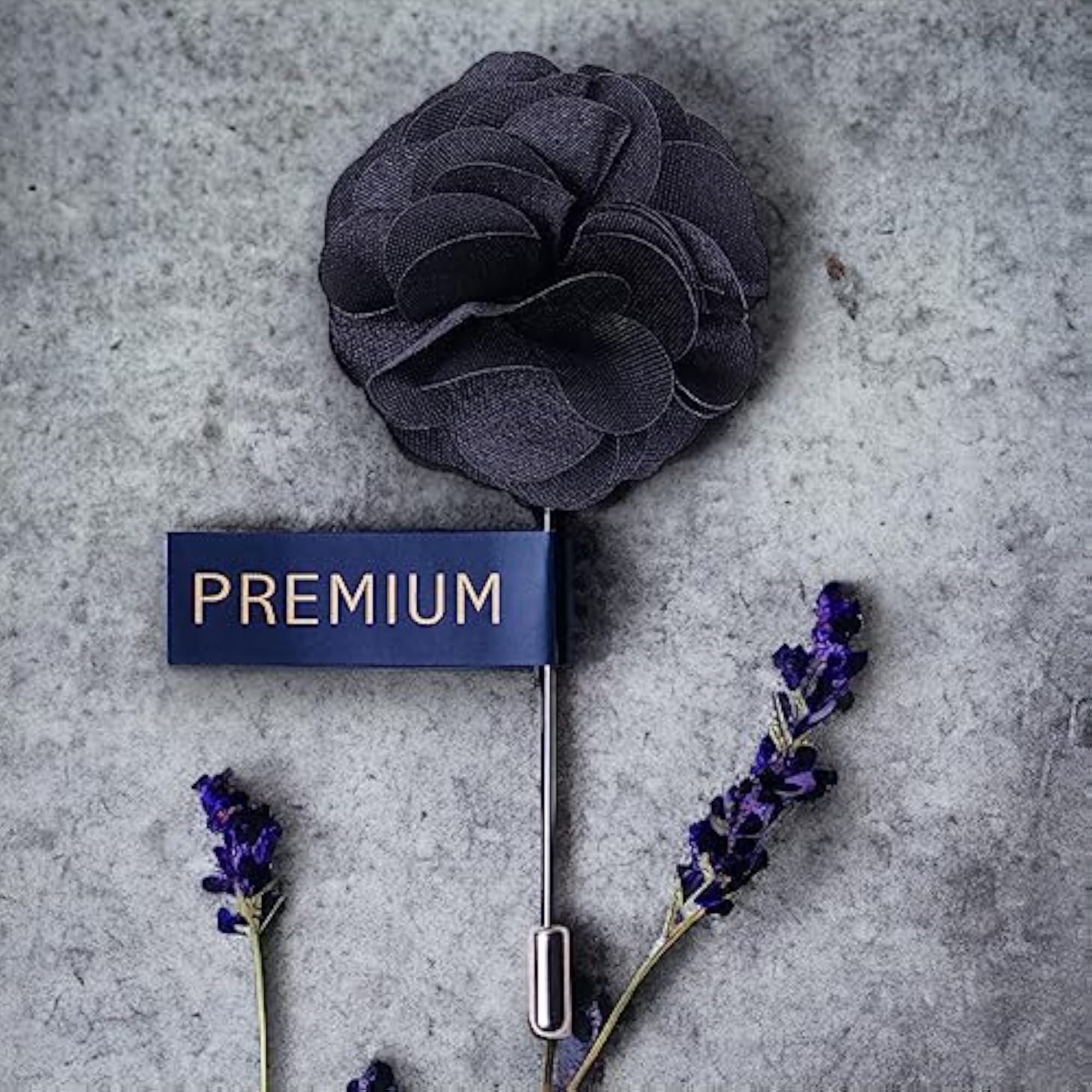 Ornamental Treat Floral Brooch for Men