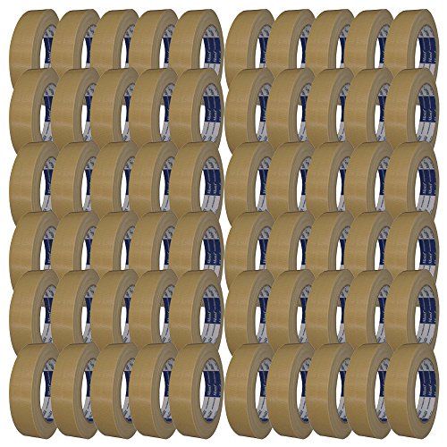 古藤工業 Monf No.890 梱包用布粘着テープ 黄土 厚0.22mm×幅25mm×長さ25m 60巻入り