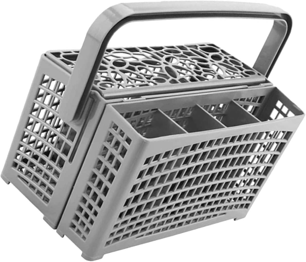 POPETPOP Dishwasher Utensil Basket Silverware Holder for Dishwasher Sturdy Plastic Rack Chopstick Storage Basket