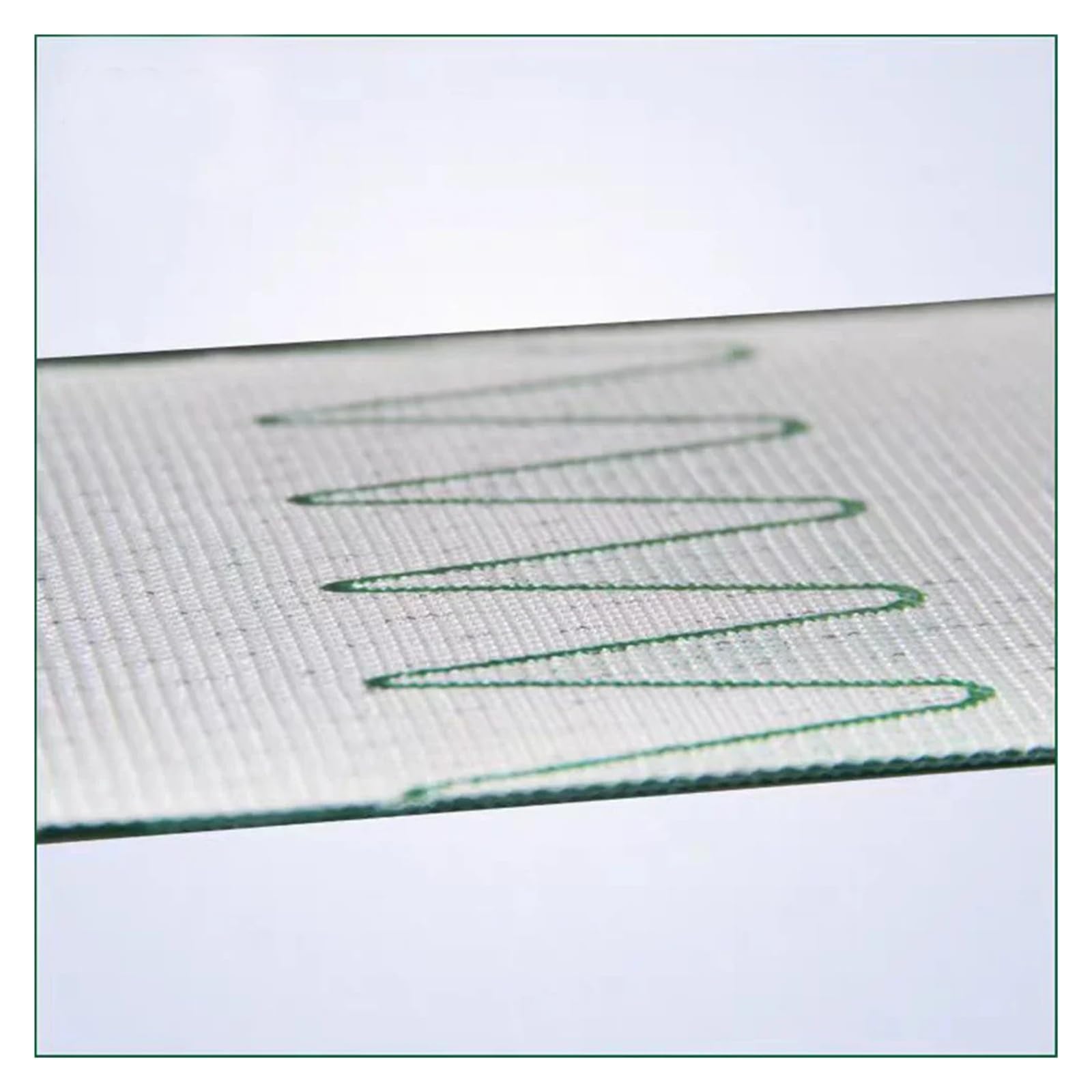 Nastro trasportatore di trasmissione verde in PVC industriale | 850mm,2MM THICK -1PCS_15MM