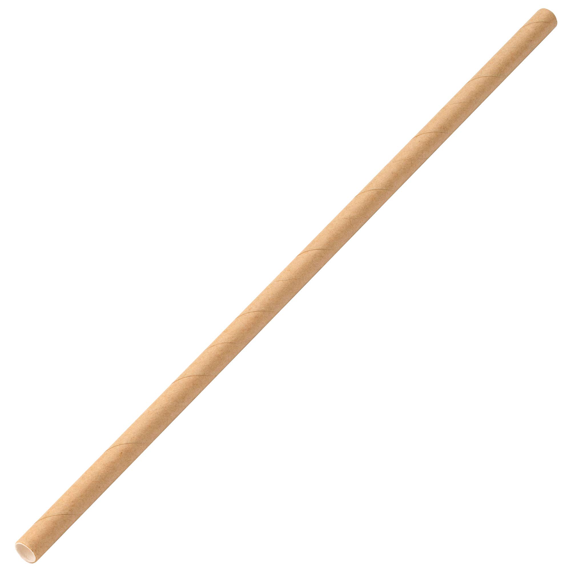 Utopia, Brown Paper Straws 8.8 inch - Pack of 250 - Eco-Friendly Paper Straws