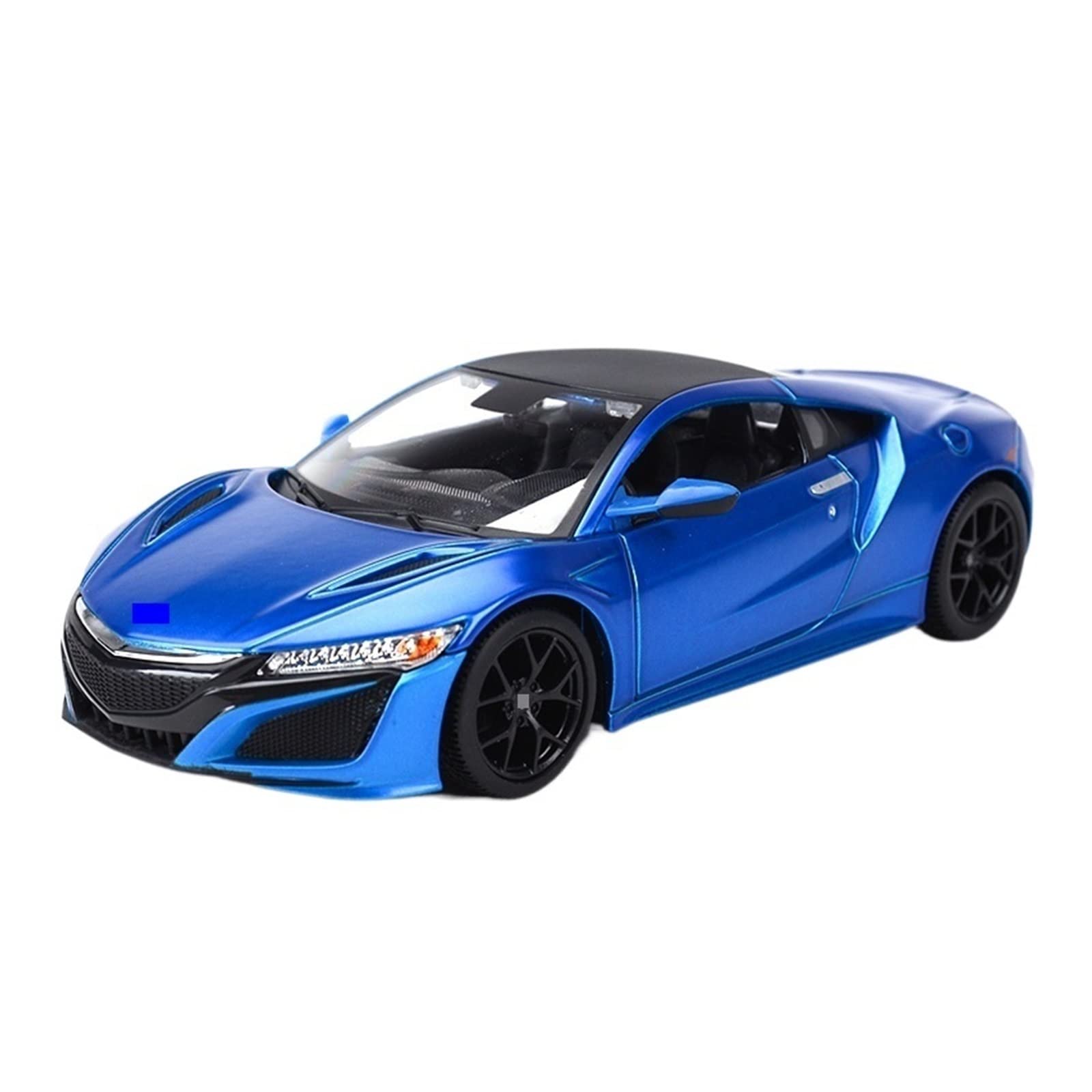 Vehículos De Fundición A Presión Estáticos, Modelo De Coche, Decoración 1:24 para Acura NSX(Blue)