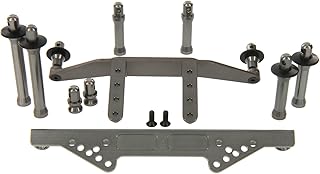 Atomik RC Body Mount Set, Gun Metal - TRX 1914R