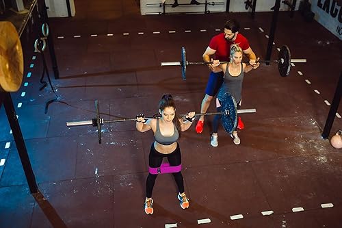 Miniatura 5 de Limm Bandas de ejercicio de bucle de resistencia juego de 5 bandas elásticas para entrenar con guía de instrucciones y bolsa de transporte banda