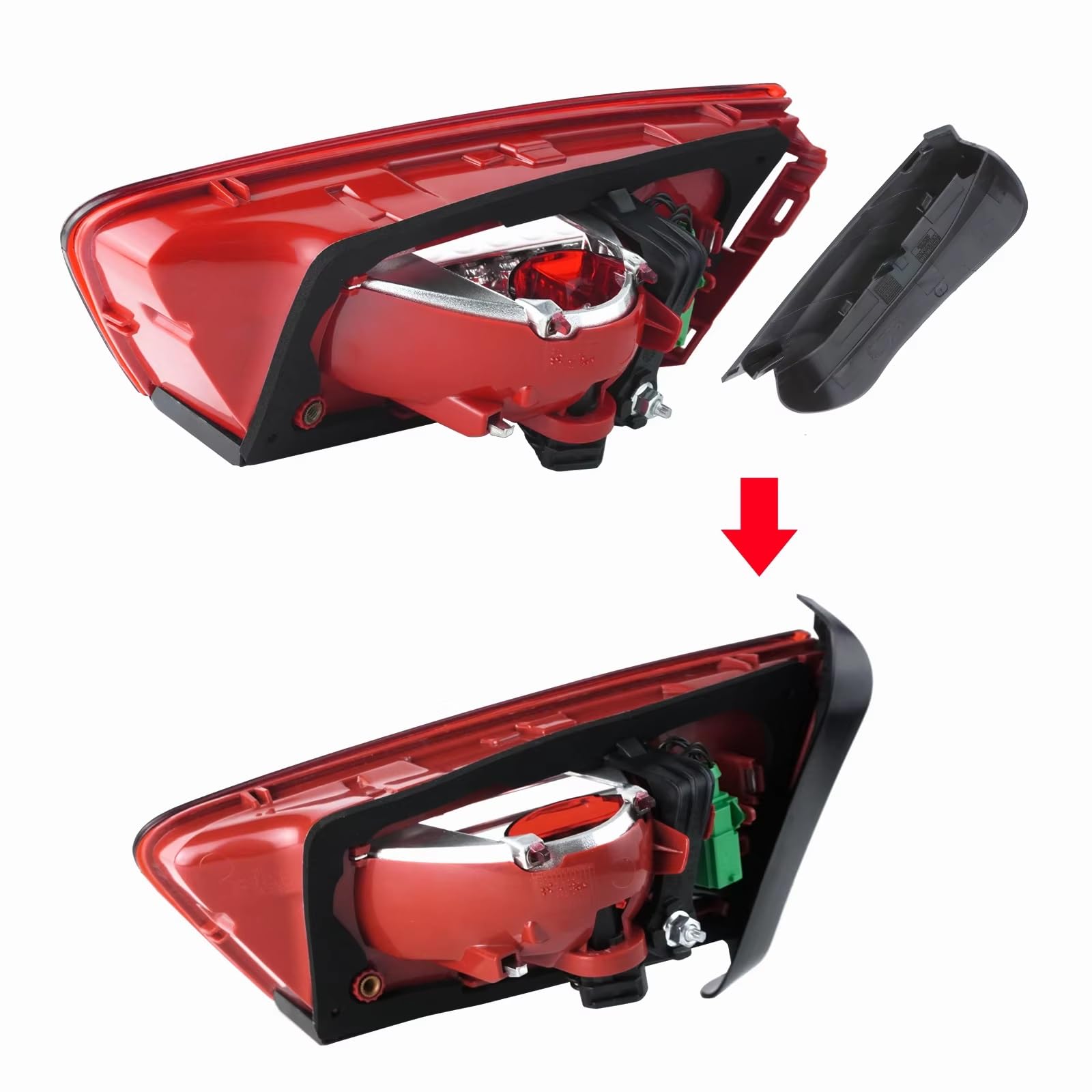 componente Compatibile Con Per A6 S6 C7 Berlina 2012 2013 2014 2015 Posteriore Sinistro Interno Coda Stop Luce Freno Accessori Auto OEM: 4G5945093B